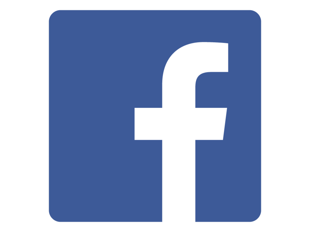 Facebook logo, so that people know what the account is from